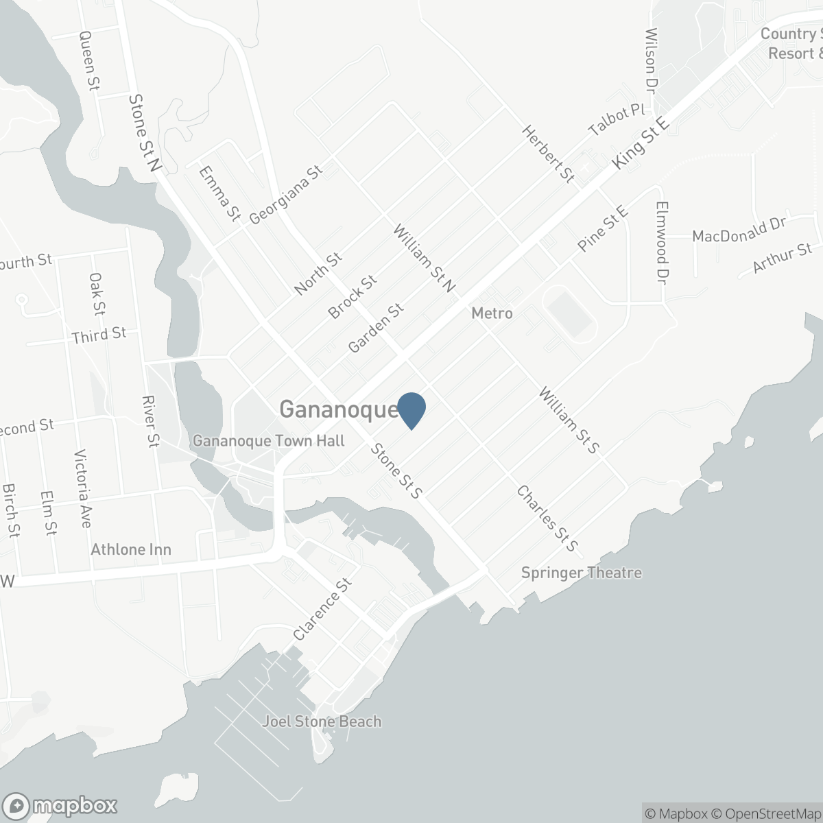 163 PINE STREET, Gananoque, Ontario K7G 1C6